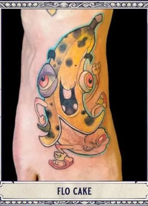 Flo Cake Tattoo